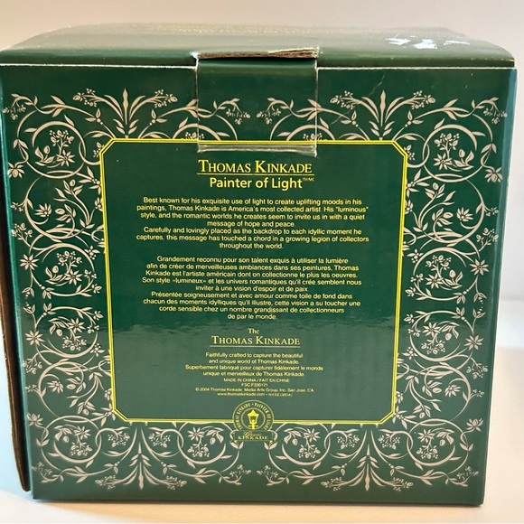 Thomas Kinkade Moonlit Sleigh Ride 2004 Ornament - Picture 9 of 11